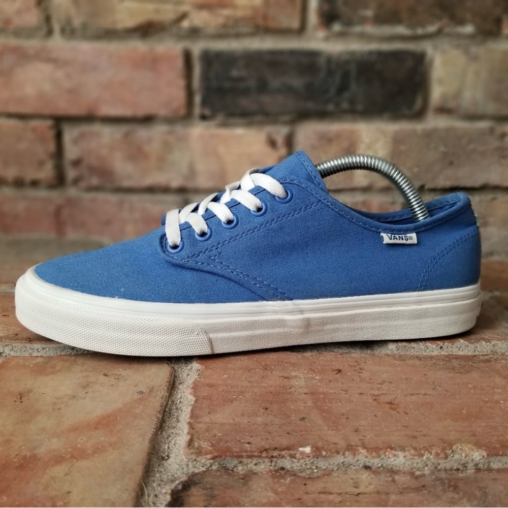 Vans Era Low Womens Size 10 Blue Athletic Casual Skater Sneakers TB4R